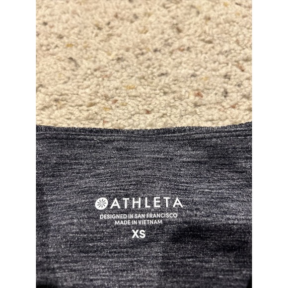 ATHLETA size XS Excursion Hybrid Tight GRAY Heather Jogger legging #405666 V23 - Picture 4 of 9